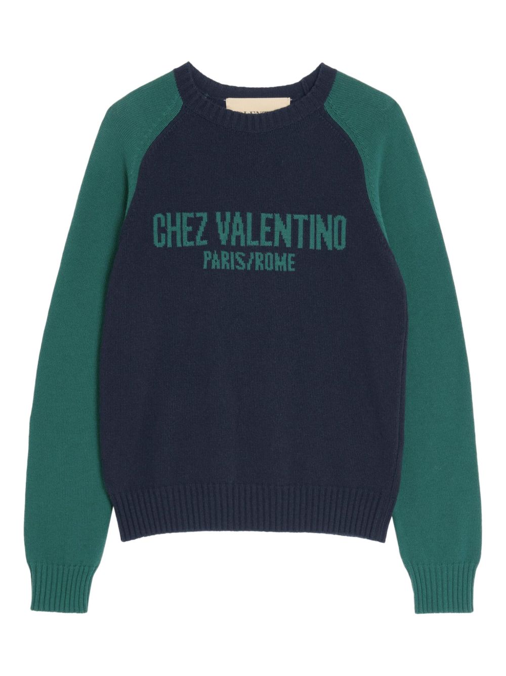 Valentino Sweaters Blue Wool