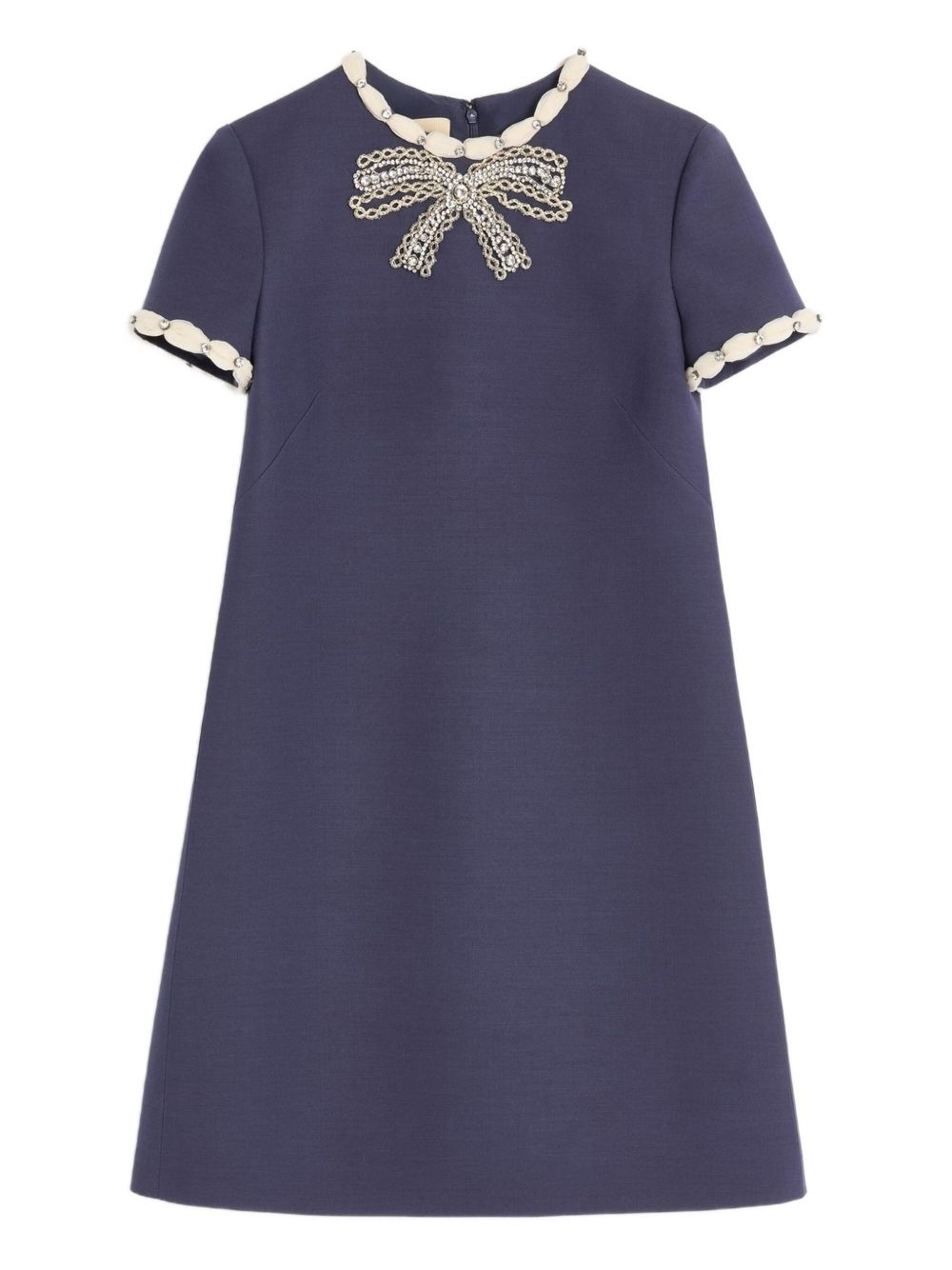 Valentino Dresses Blue Wool