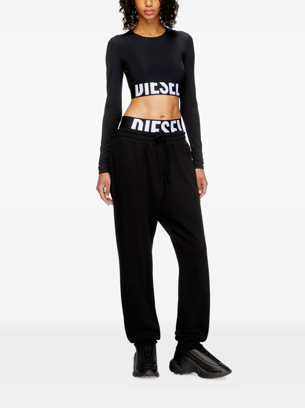 Diesel T-Shirts And Polos Black