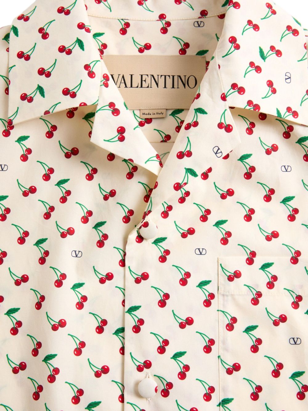 Valentino Shirts White Cotton