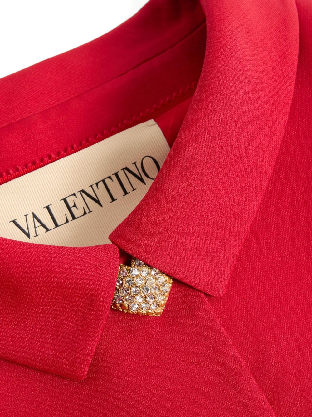 Valentino Jackets Red Virgin Wool