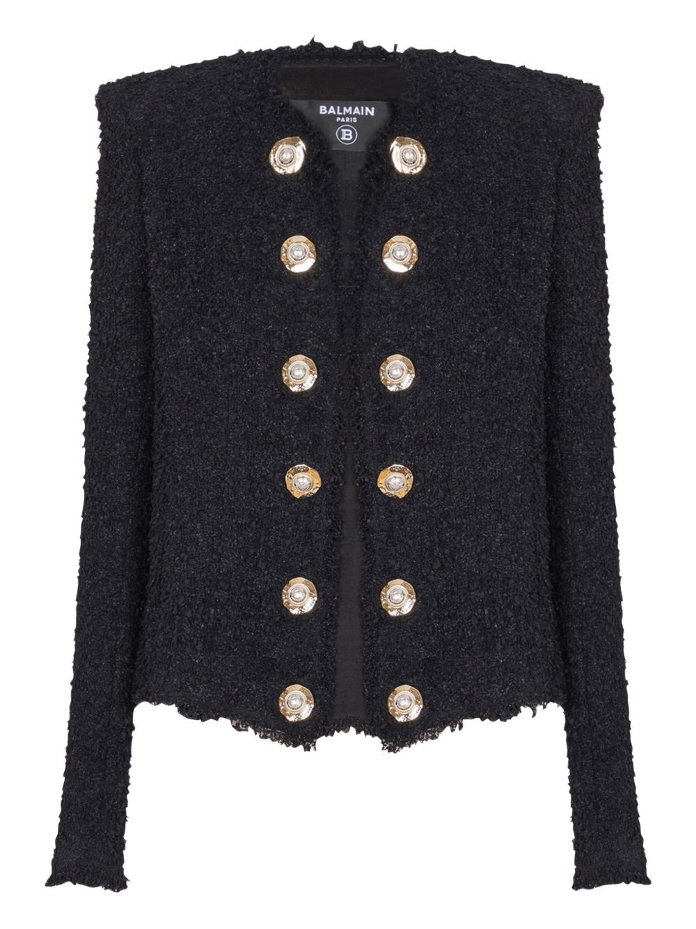 Balmain Jackets Black Polyamide