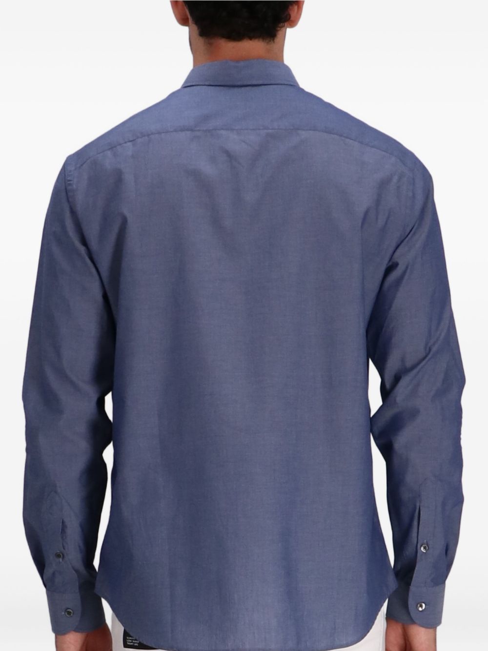 Emporio Armani Shirts Grigio Cotton