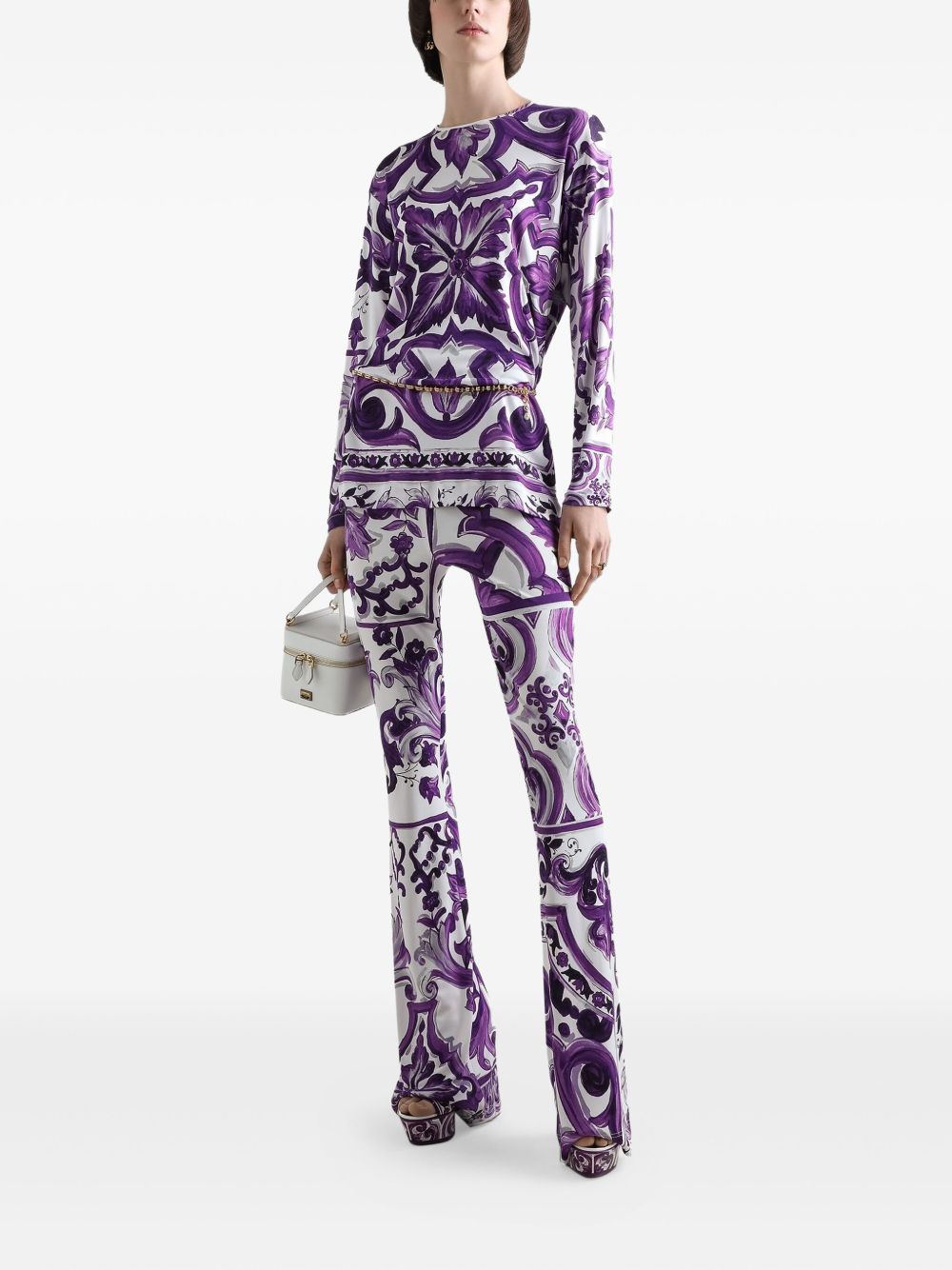 Dolce & Gabbana Trousers Purple