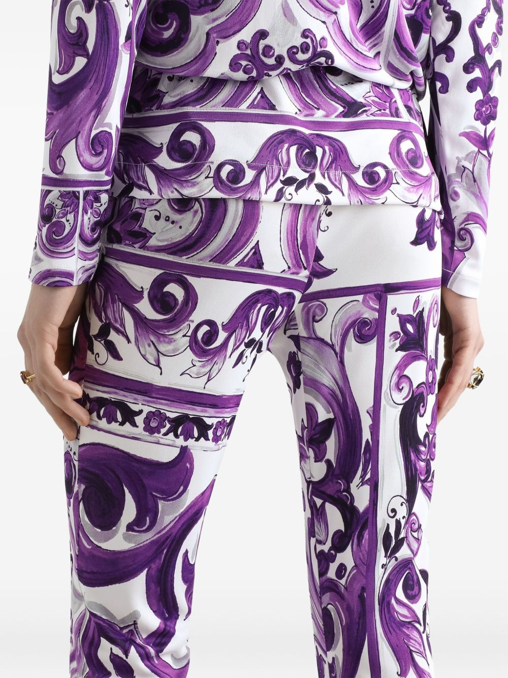 Dolce & Gabbana Trousers Purple