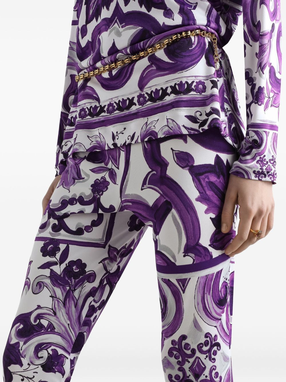 Dolce & Gabbana Trousers Purple