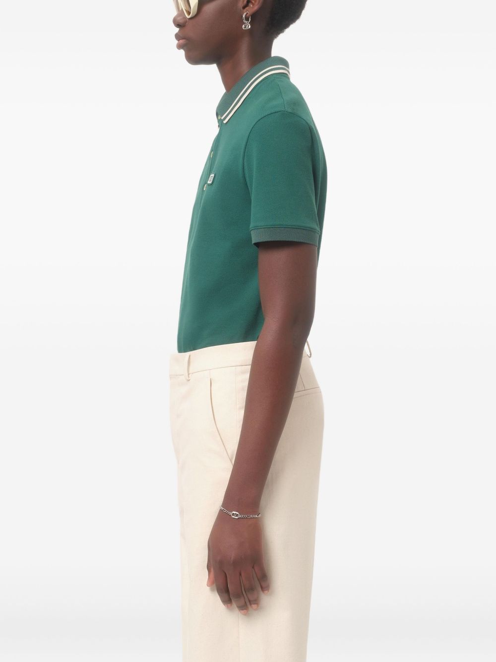 Valentino T-Shirts And Polos Green Cotton