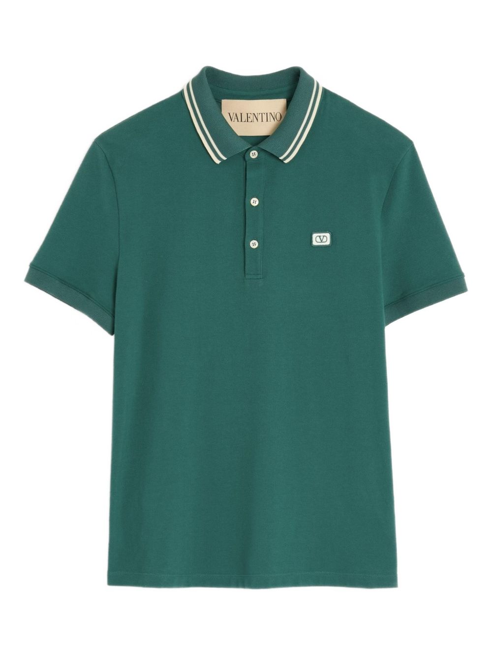 Valentino T-Shirts And Polos Green Cotton