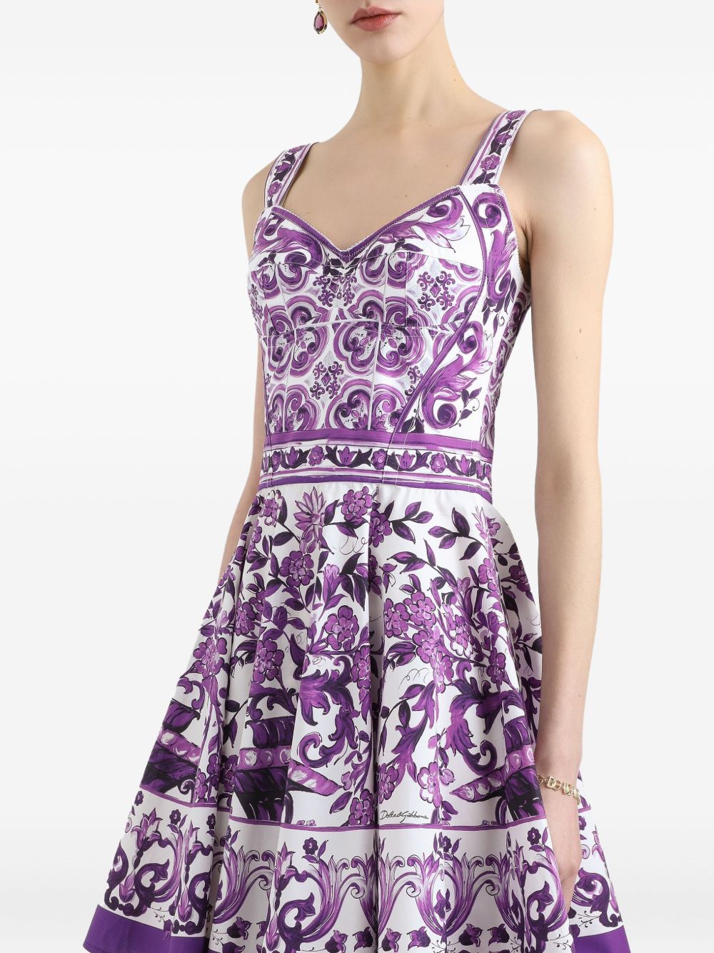 Dolce & Gabbana Dresses Purple Co+ea+pa