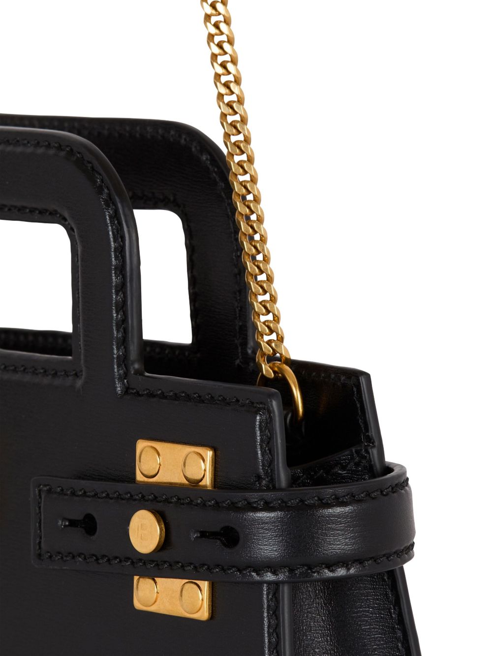 Balmain Bags Black Veau - Bos Taurus