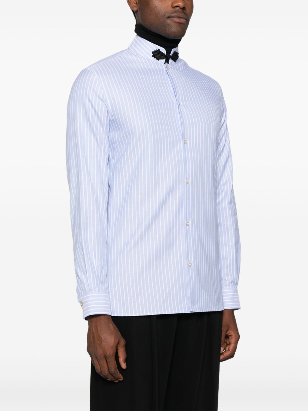 Valentino Shirts Clear Blue Cotton