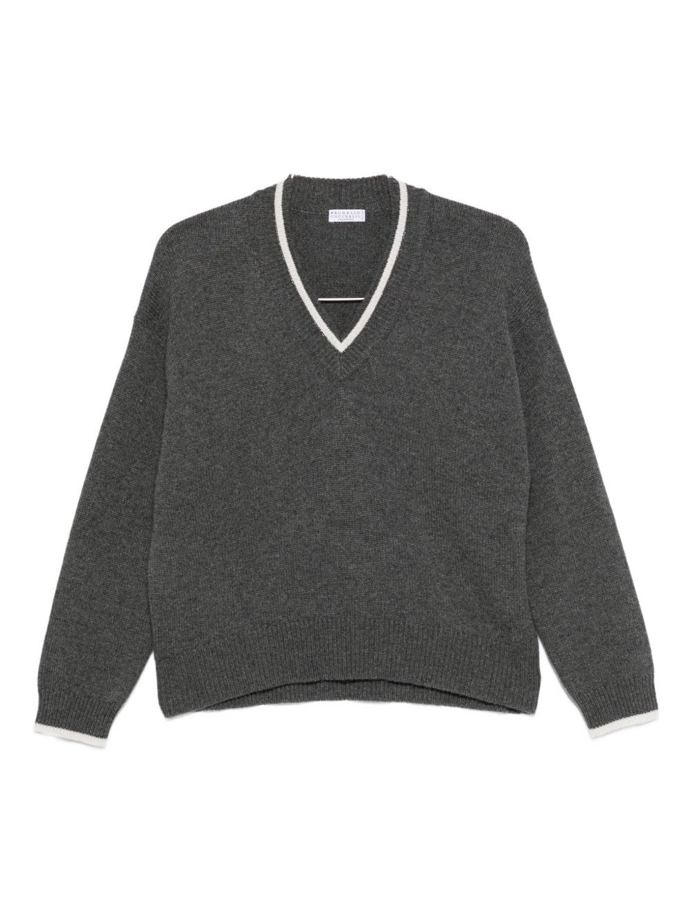 Brunello Cucinelli Sweaters Grigio Cashmere