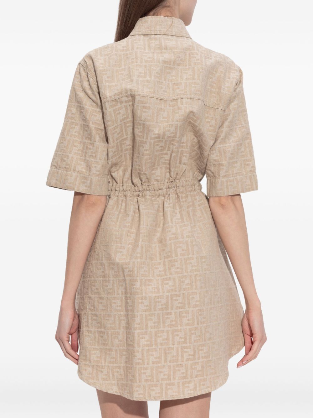 Fendi Dresses Beige