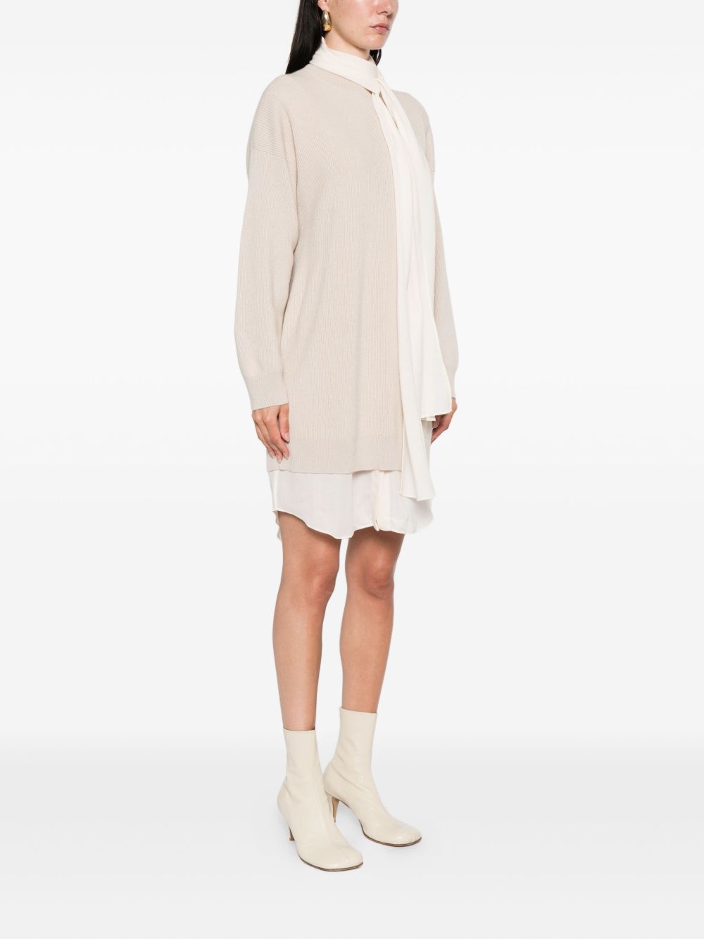 Brunello Cucinelli Dresses Beige Cashmere