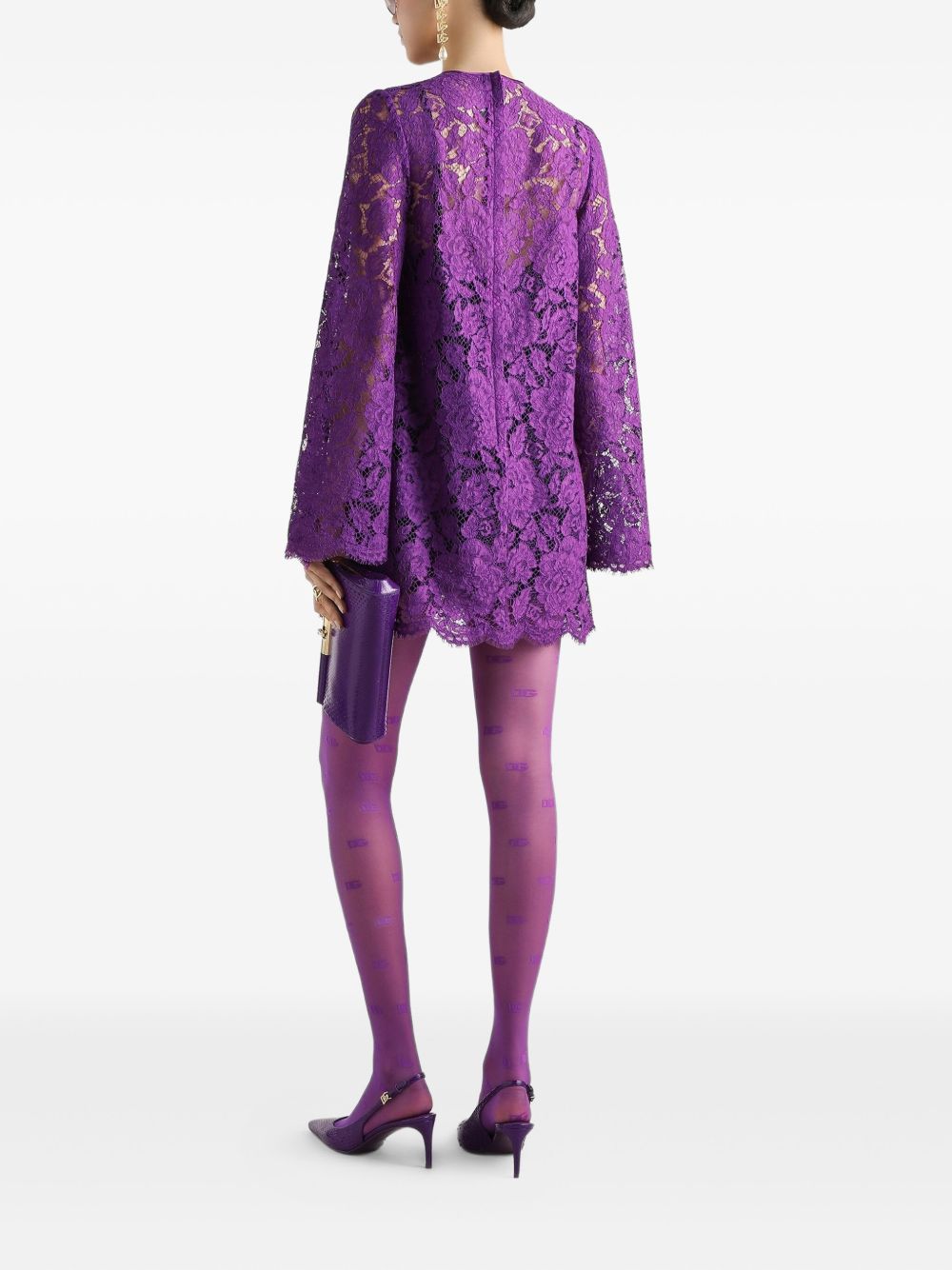 Dolce & Gabbana Dresses Purple Co+pa+se+vi
