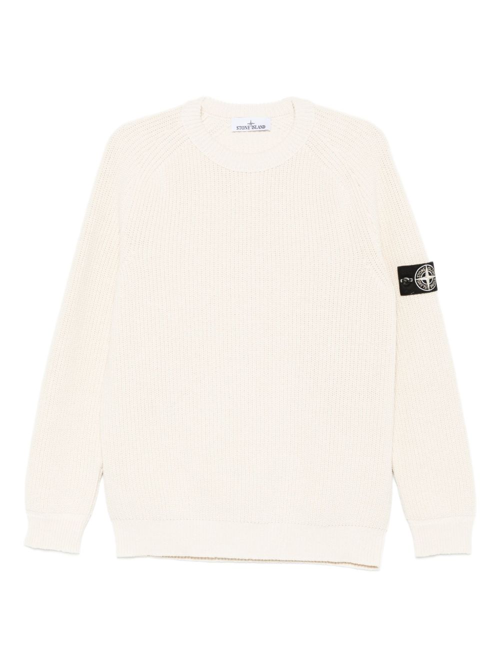 Stone Island Sweaters Ivory Cotton