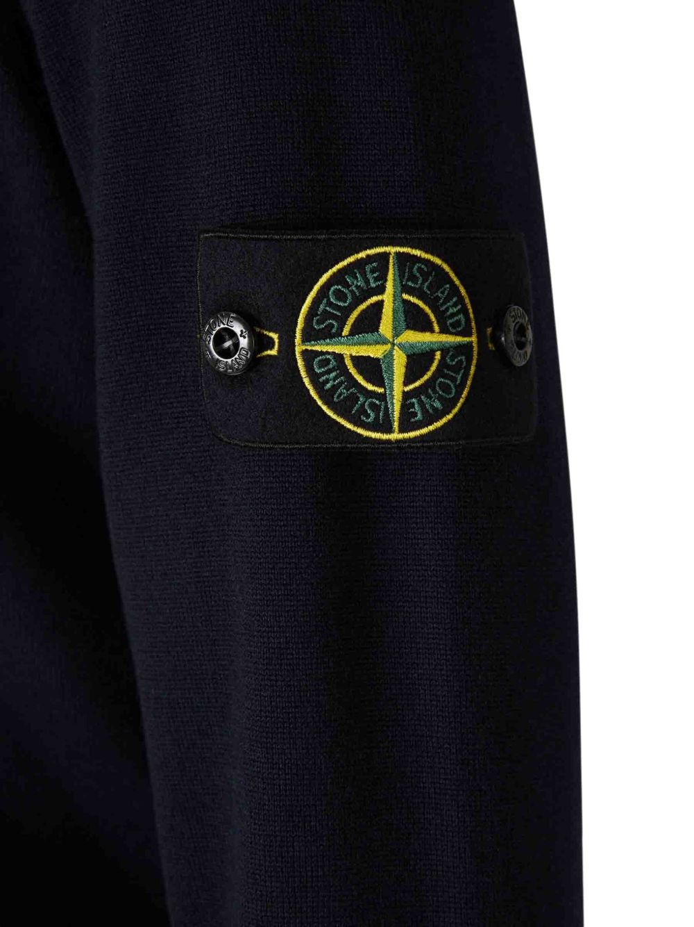 Stone Island Sweaters Blue Virgin Wool