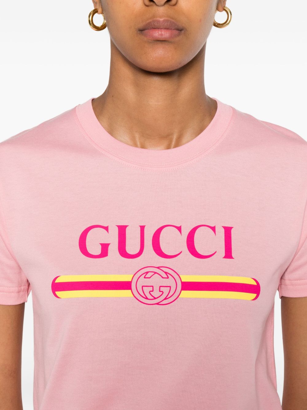 Gucci T-Shirts And Polos Pink