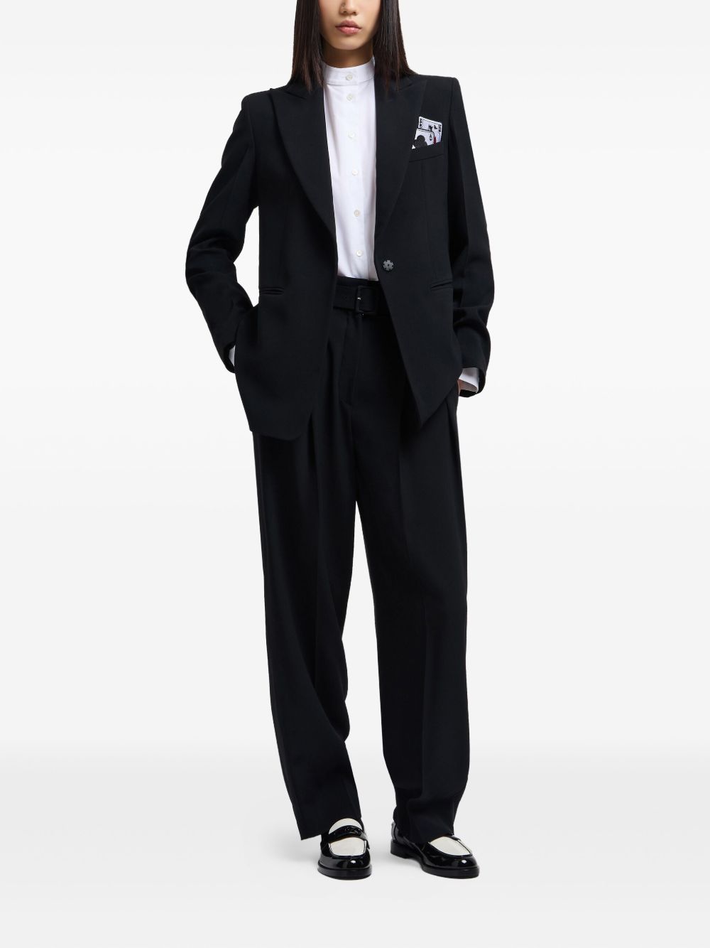 Emporio Armani Trousers Nero