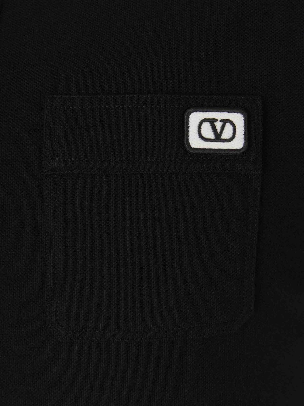Valentino T-Shirts And Polos Black Cotton