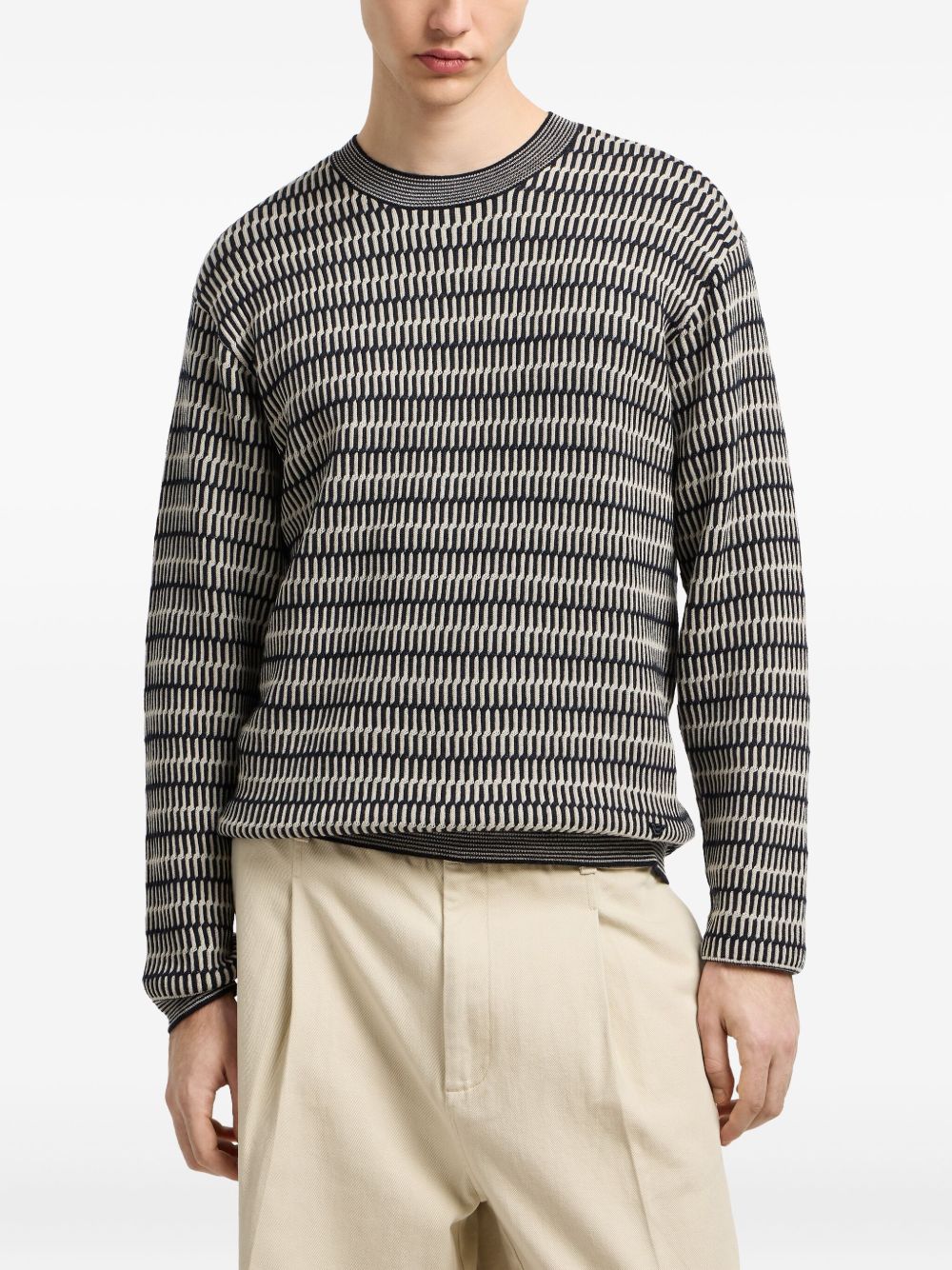 Emporio Armani Sweaters Blu