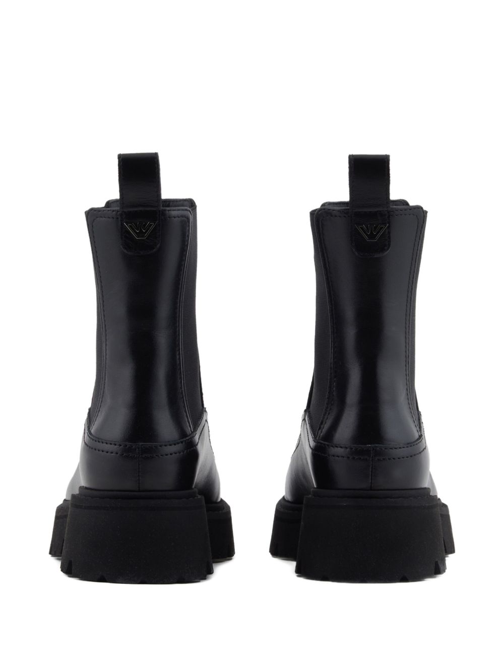Emporio Armani Exclusive Boots Nero Bovine Leather