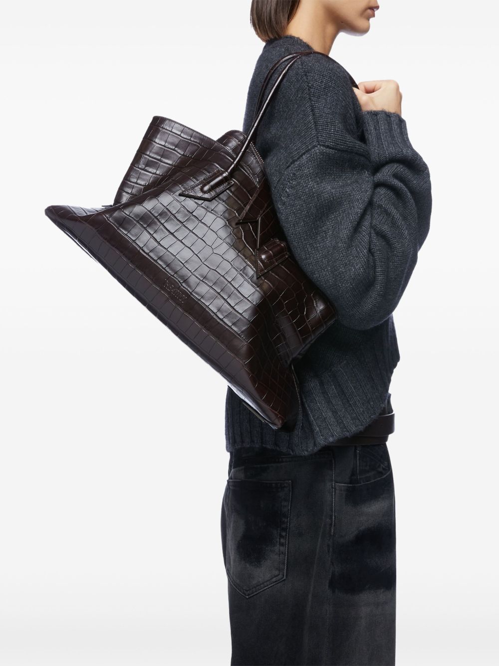 The Attico Bags Brown