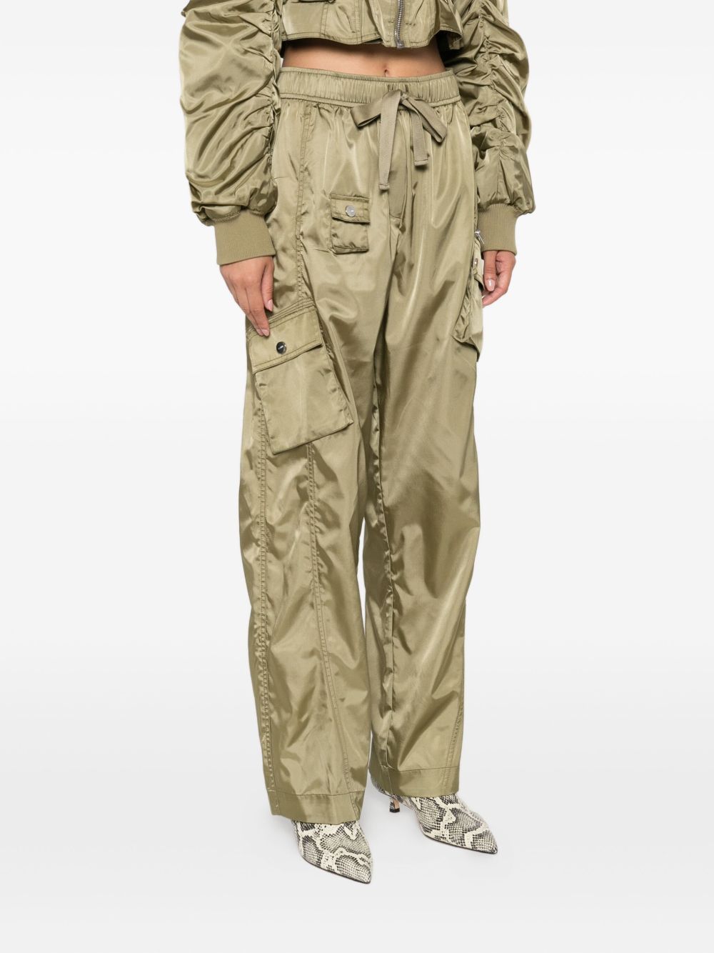 Ganni Trousers Green