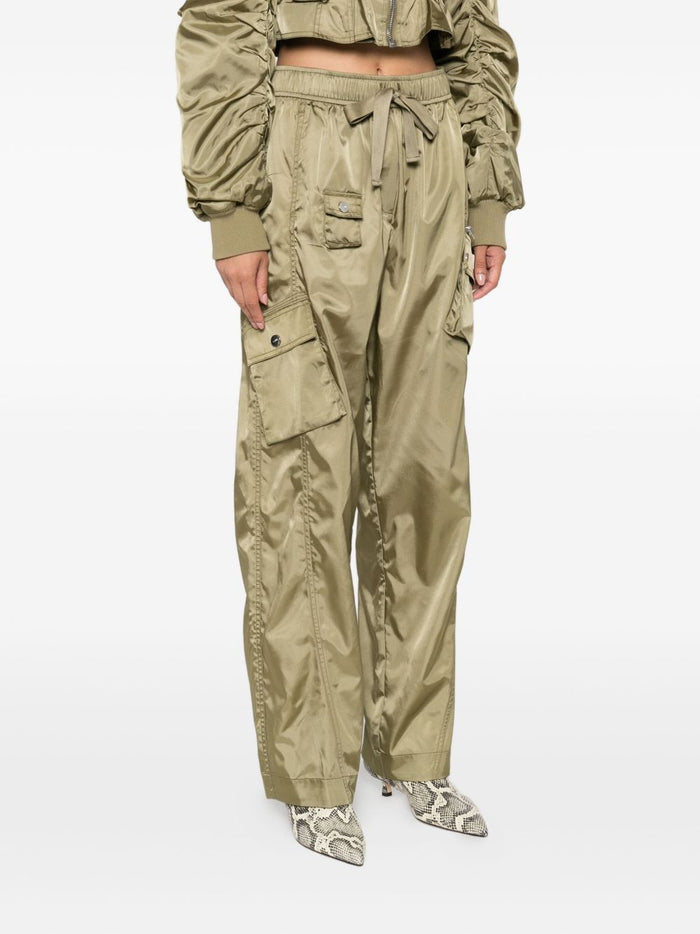 Ganni Trousers Green