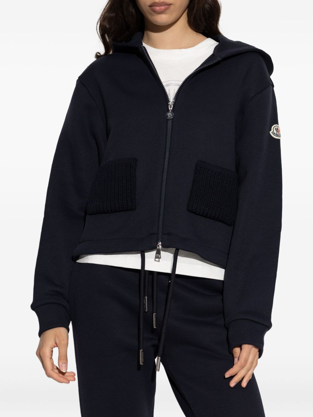 Moncler Sweaters Blue