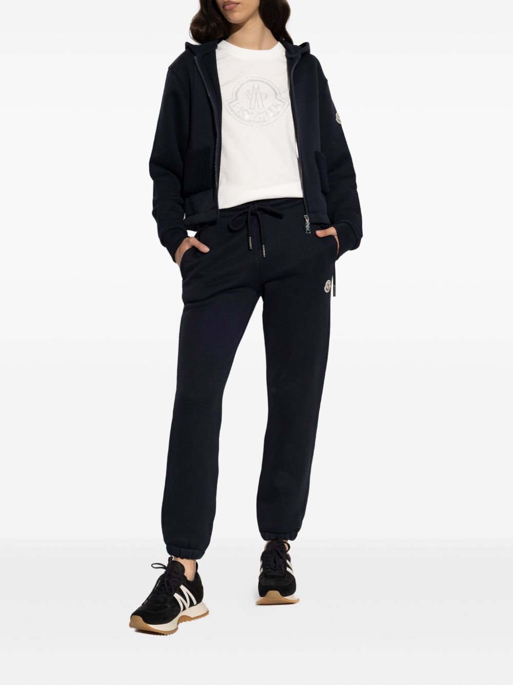 Moncler Sweaters Blue