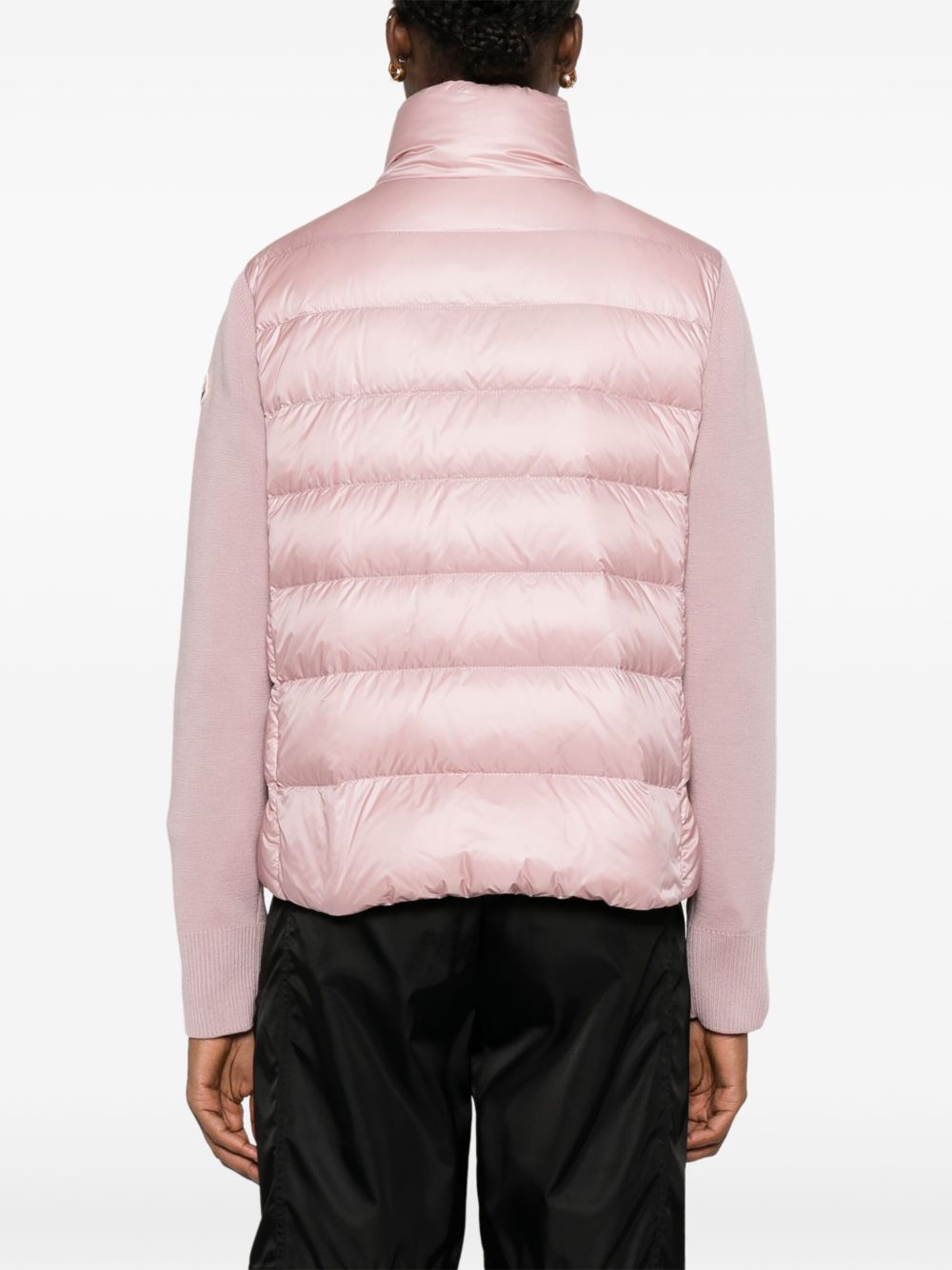 Moncler Sweaters Pink Virgin Wool