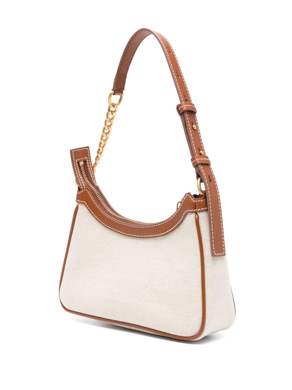 Balmain Bags Leather Brown Coton Lin