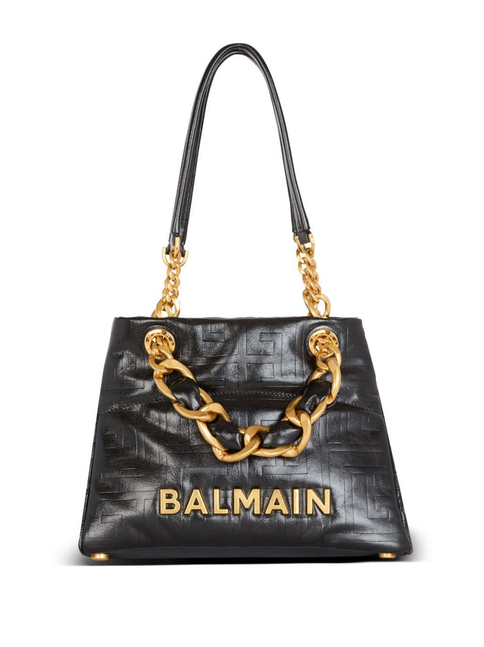Balmain Bags Black Veau - Bos Taurus