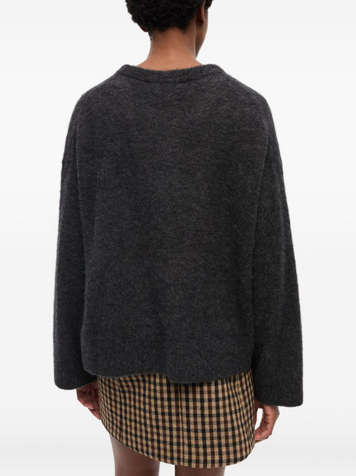Ganni Sweaters Grey