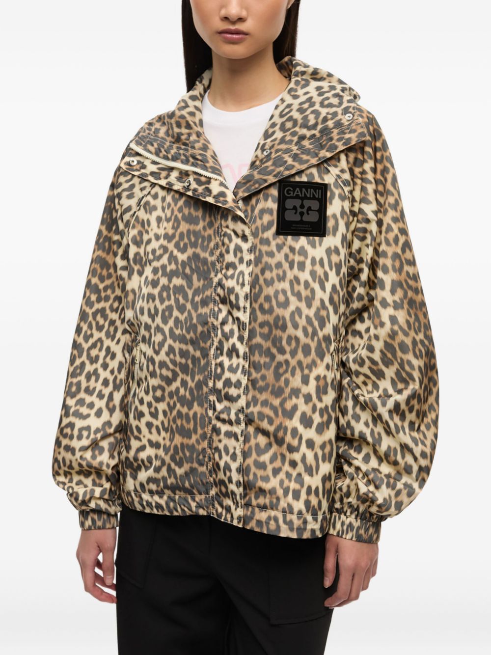Ganni Coats Brown