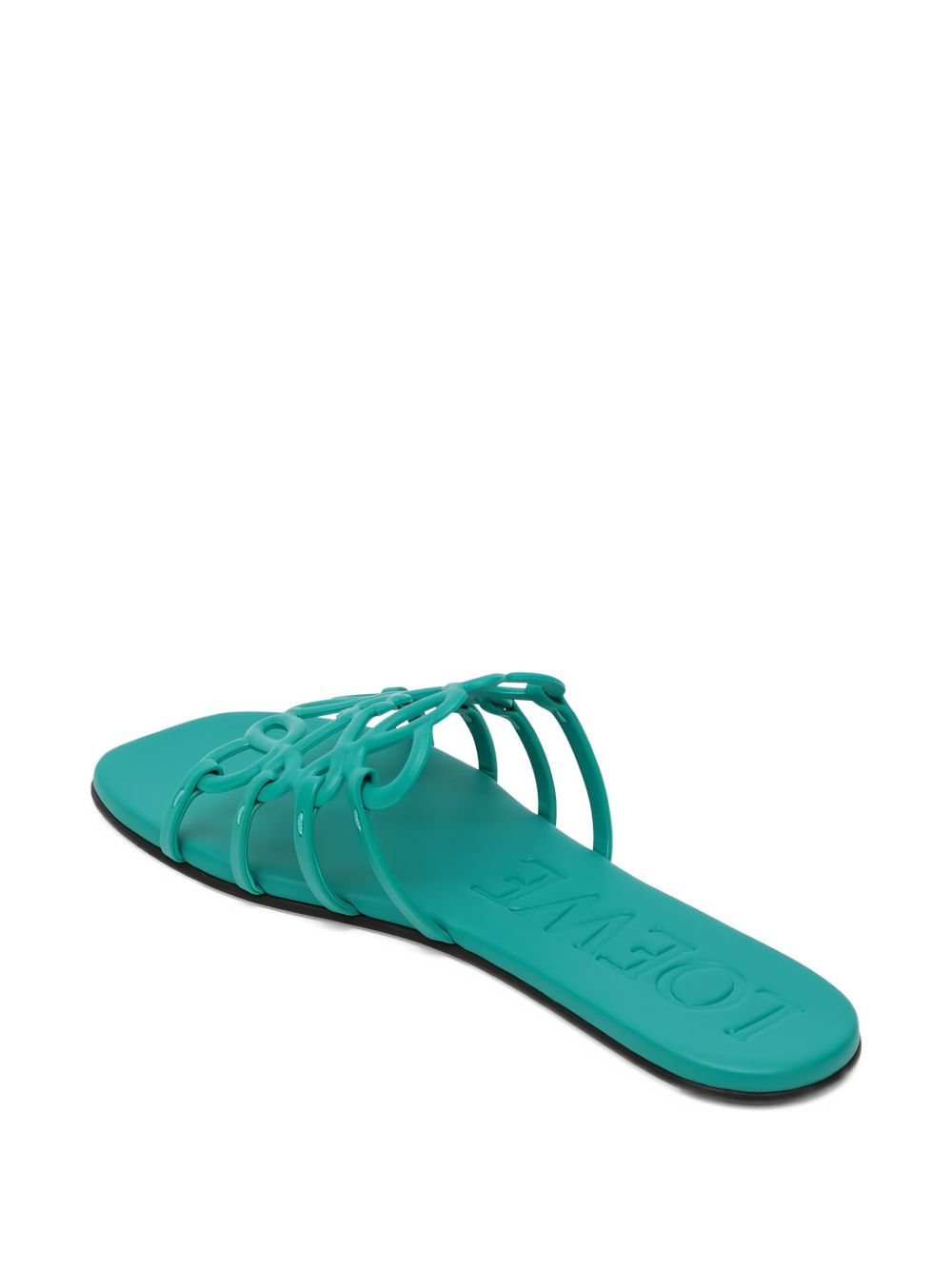 Loewe Paulas Ibiza Sandals Clear Blue