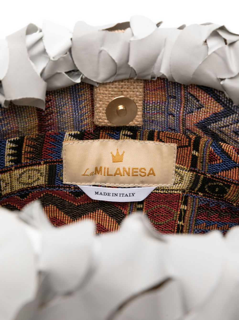 La Milanesa Bags Light Grey Polyester