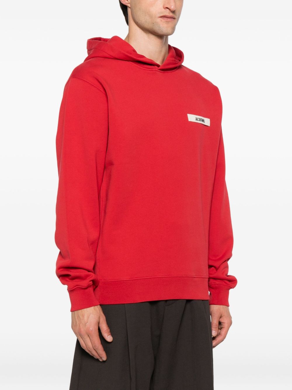 Jacquemus Sweaters Red Natural (veg)->cotton100.0 %