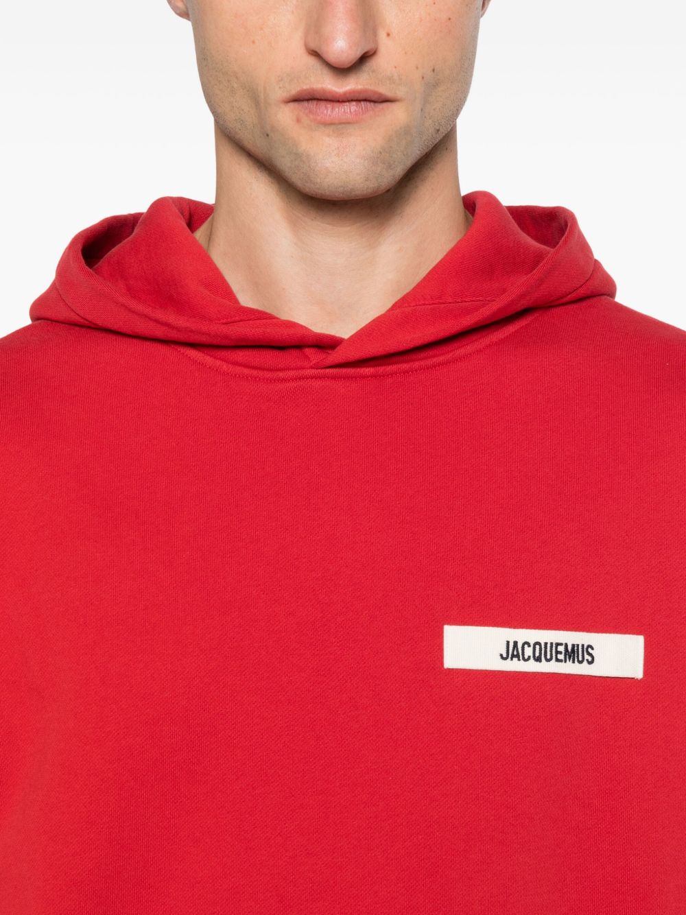 Jacquemus Sweaters Red Natural (veg)->cotton100.0 %