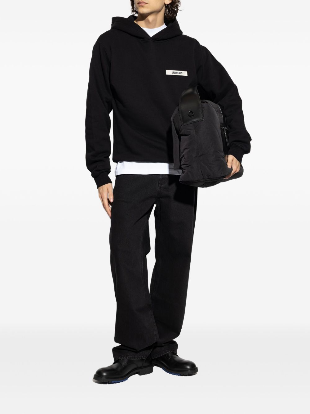 Jacquemus Sweaters Black Natural (veg)->cotton100.0 %