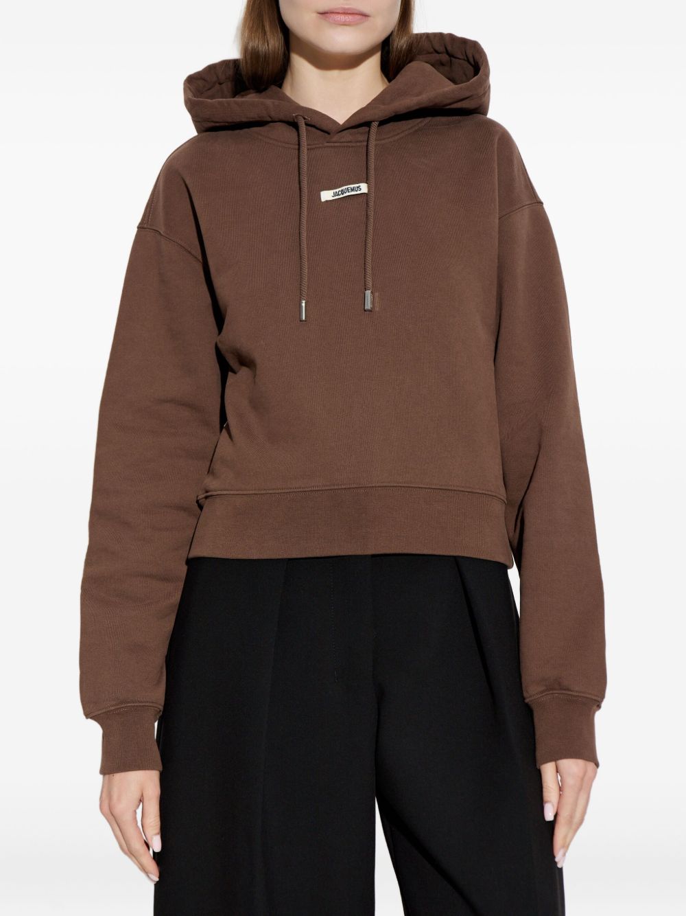 Jacquemus Sweaters Brown Natural (veg)->cotton100.0 %