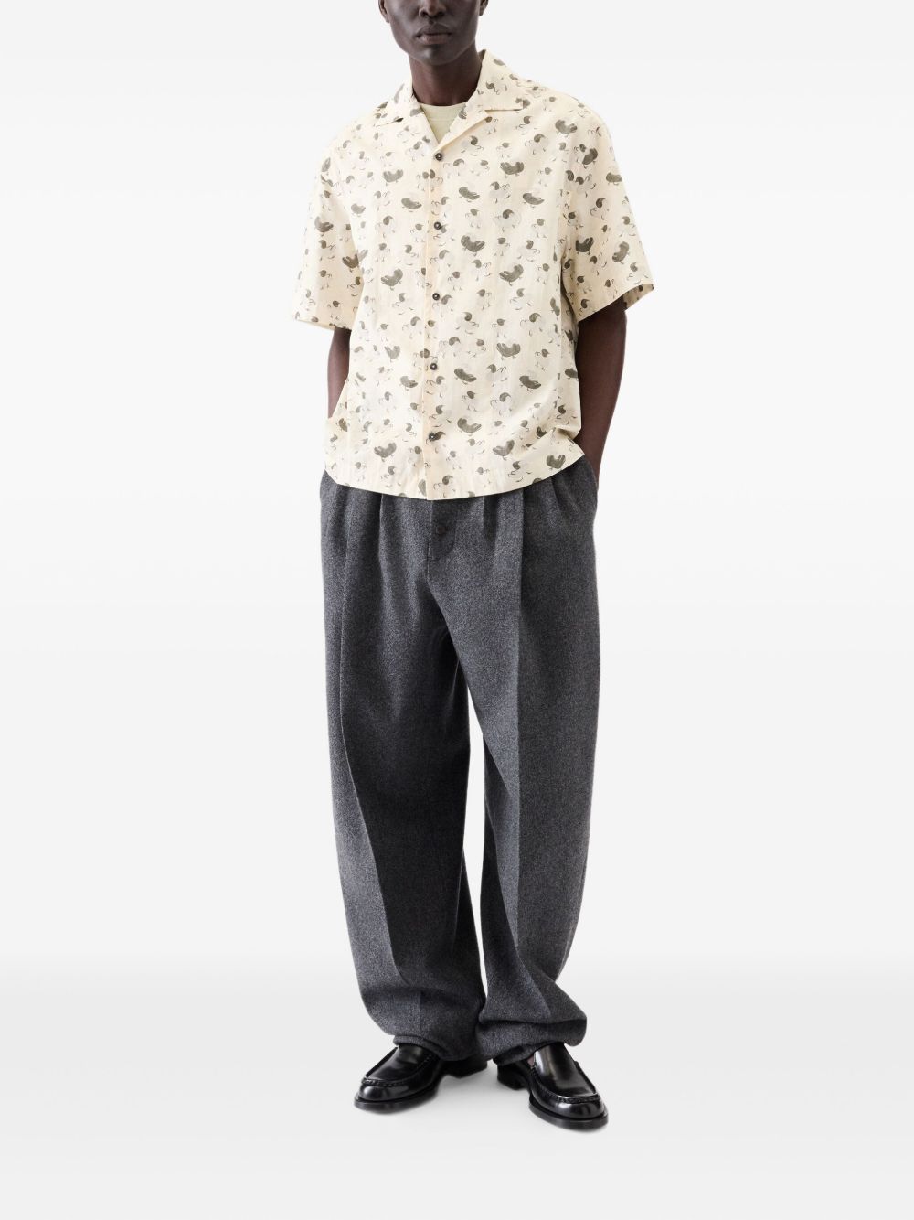 Jacquemus Shirts Beige Natural (veg)->cotton100.0 %