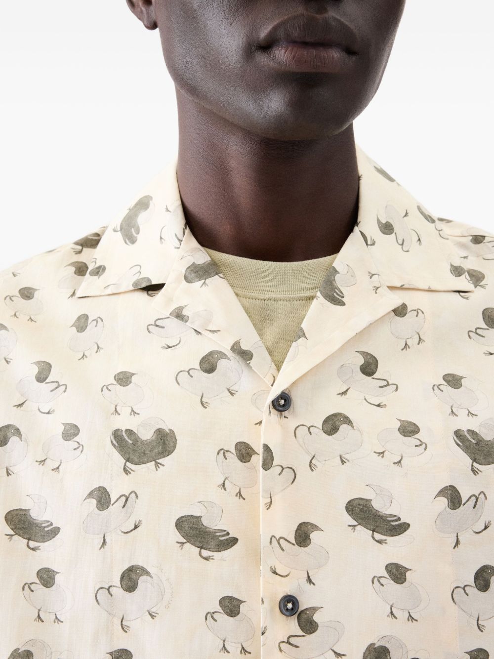 Jacquemus Shirts Beige Natural (veg)->cotton100.0 %