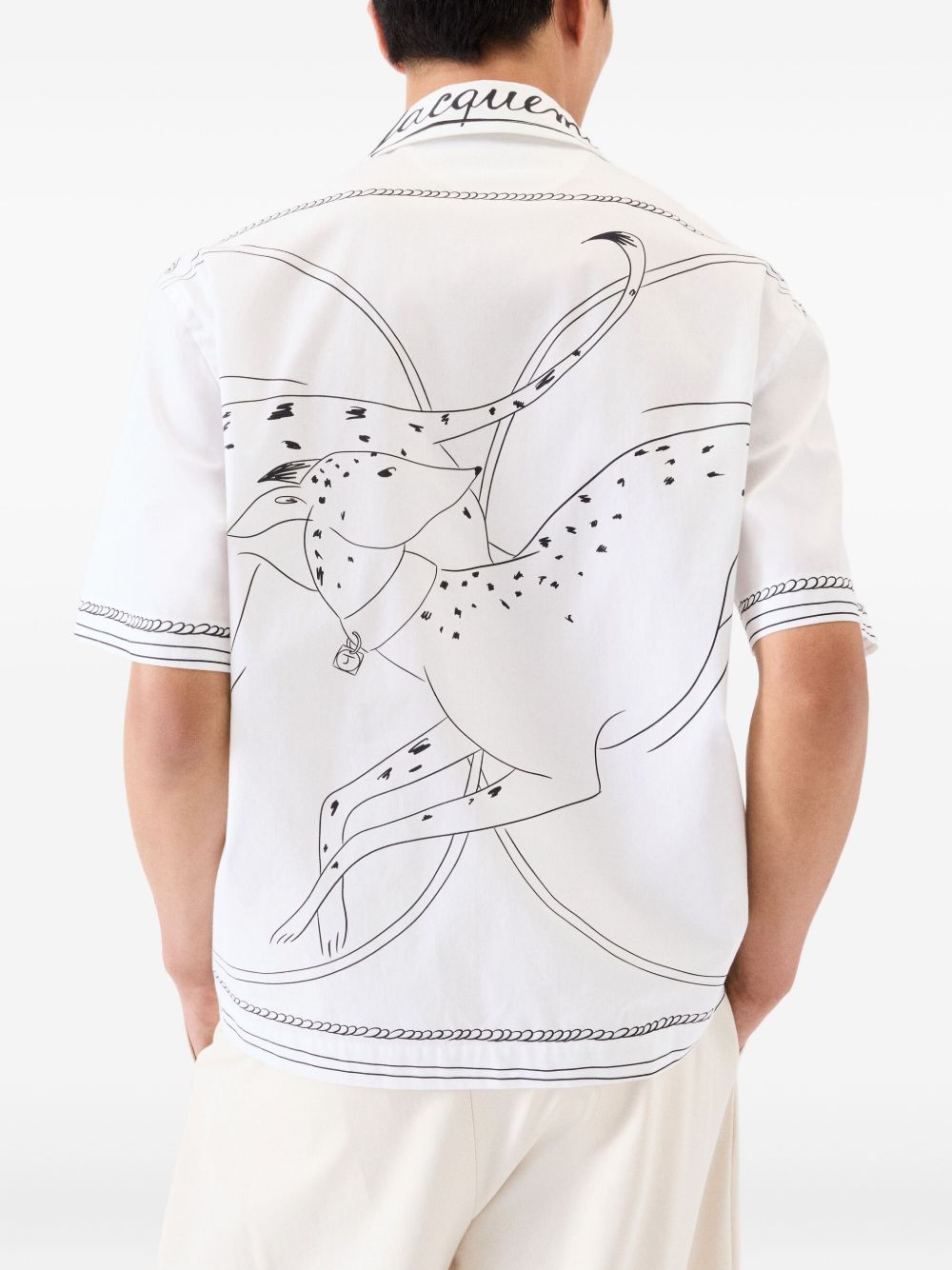Jacquemus Shirts White Other->fabric100.0 %