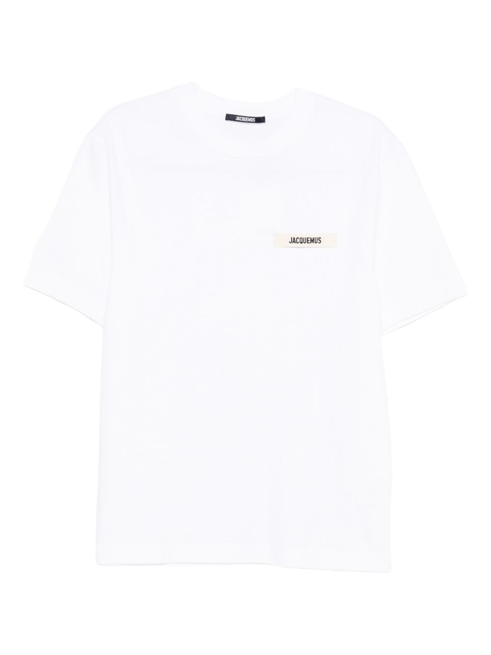 Jacquemus T-Shirts And Polos White Natural (veg)->cotton100.0 %