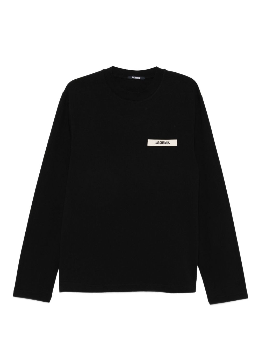 Jacquemus T-Shirts And Polos Black Natural (veg)->cotton100.0 %
