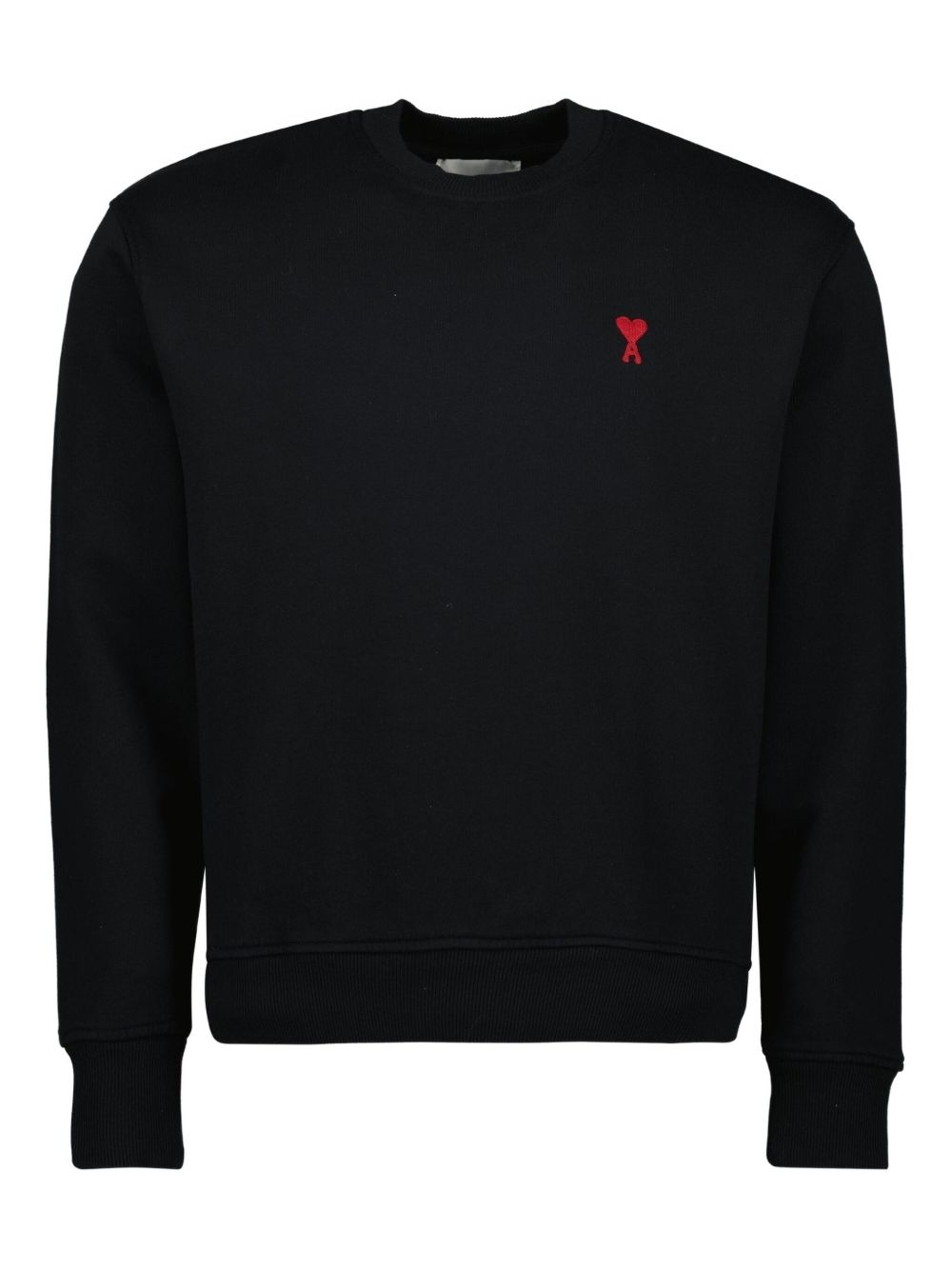 Ami Paris Sweaters Black Cotton
