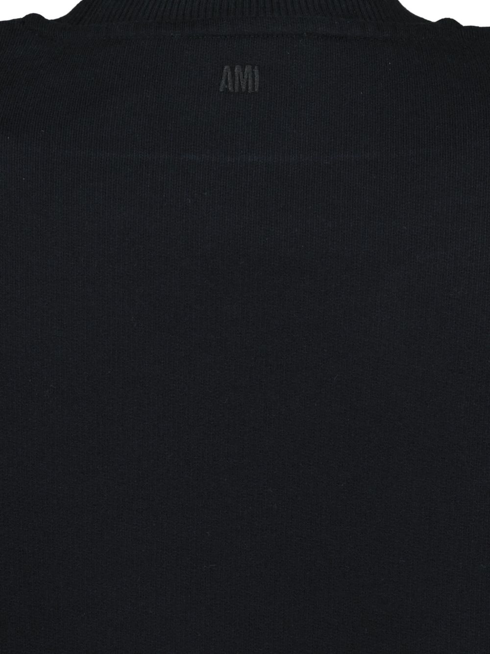 Ami Paris Sweaters Black Cotton