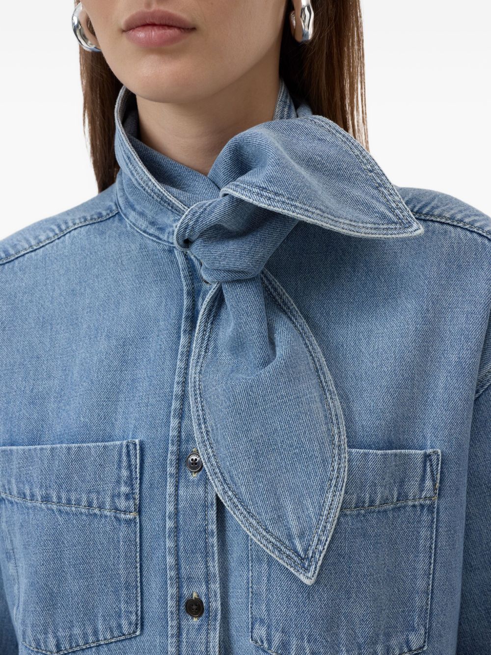 Closed Shirts Clear Blue